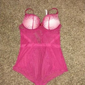 Daisy Fuentes teddy bodysuit